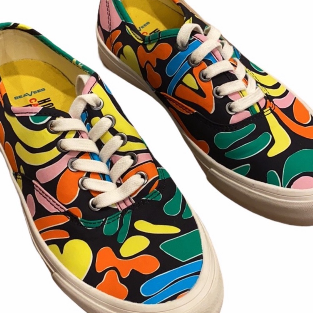 SeaVees Vegan Legend Sneaker Hoffman Neon Flower